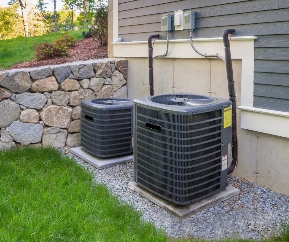 Two Air Conditioning Units Two Air Conditioning Units