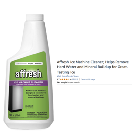 Affresh ice machine cleaner