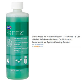 Freez ice machine cleaner