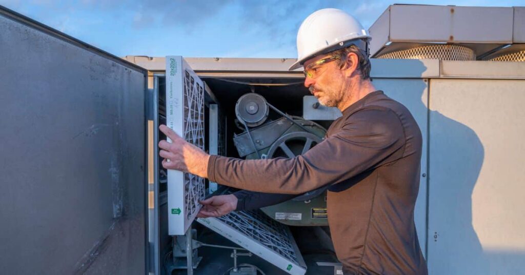 Commercial Filter Change