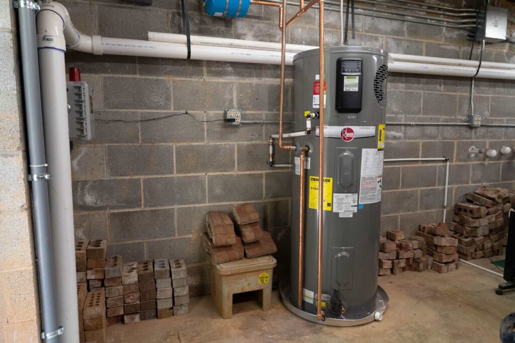 Water Heater install